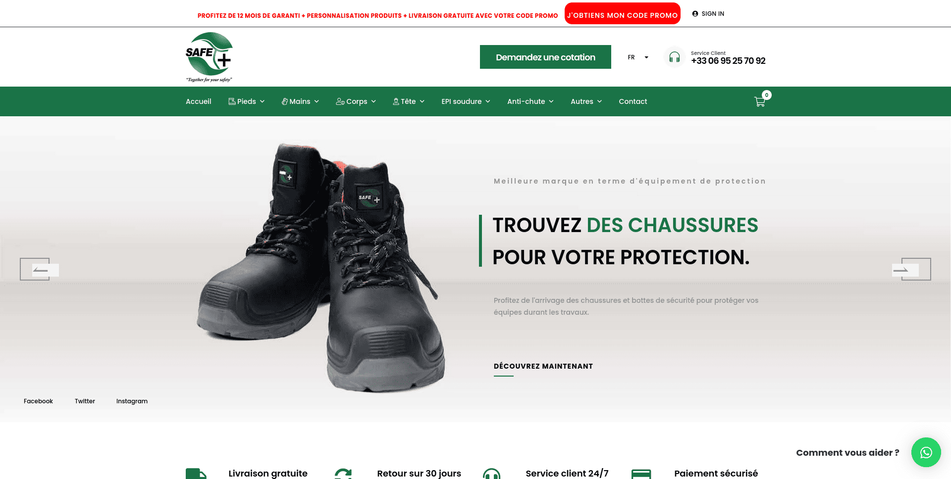 Projet Saftyplus.fr